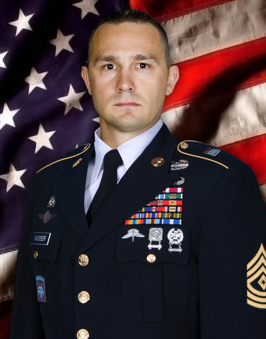 1SG Sasser's final official military photograph